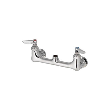 B-0230-LNM Double Pantry Swivel Base Faucet by T&S Brass – not_applicable, Brass, Chrome, Model B0230LN