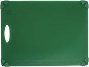 Kratos by Hubert Cutting Board Green with Non-Slip Grippers - 15" L x 20" W x 1/2 H