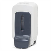 Hospeco Health Gards Toilet Seat Cleaner Dispenser - 500 ml Wall Mount, White/Gray Plastic, 1 Each