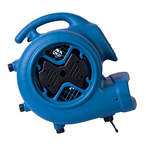 XPOWER 15.67"L x 15.9"W x 16.33"H / Pro P-630 / Blue Floor Fans