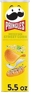 Pringles Potato Chips - 4 cans (Mexican Street Corn 5.5oz)