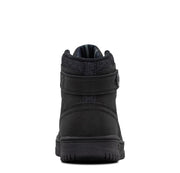 Kid's Noah High-Top Retro Sneaker by Lee – Black Mono, Model GP00058-9800