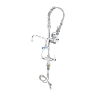 Mini-Pre Rinse Faucet. Single Hole Deck Mount Faucet with 6" Swing Nozzle by T&S Brass – not_applicable, Model MPZ-2DLN-06