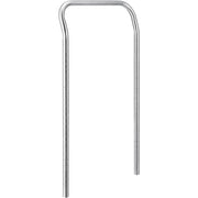 Stainless Steel Utility CART Handle 18W by Nexel – Alloy Steel, Silver, Model AH18S