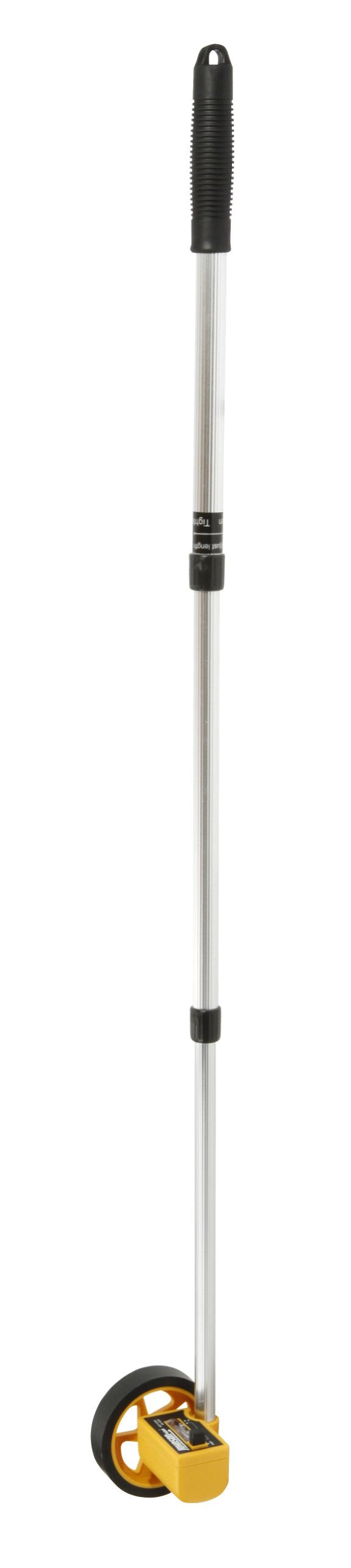 Level & Tool 1877-0100Structo-Cast Measuring Wheel by Johnson – 3.75"L x 4"W x 18.25"H, Aluminum, Yellow, Model 18770100
