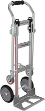 Magliner Gemini Jr Convertible Hand Truck, 10 inch Balloon Cushion Wheels - Unassembled