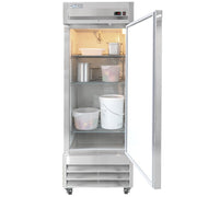 29" One Section Reach In Refrigerator by MOTAK – 30.71x35.04x83.46, In Description, Check Images, Model MSD-1DR-BAL-X