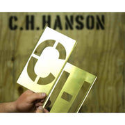 3" Brass Letters & Numbers Set 45 pc by CH Hanson – One Size, Brass, Multi, Model 10073