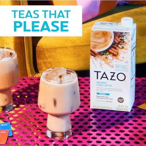 TAZO Skinny Chai Latte / 32 Fl Oz (Pack of 2) / Skinny Chai Chai