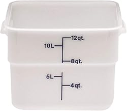 Cambro Camsquare Container White 12 Qt