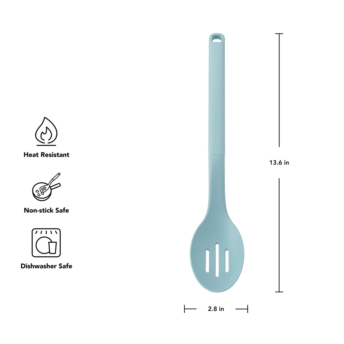 KitchenAid Mineral Water / 13.6-Inch / Everyday Cooking Spoons