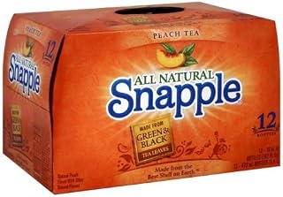 Tea, 12- 16 Fl Oz (Pack of 2) (Peach) by Snapple