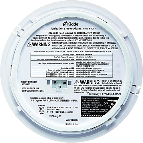 Kidde 1 / 2 packs / Hardwired Smoke Detectors & Fire Alarms