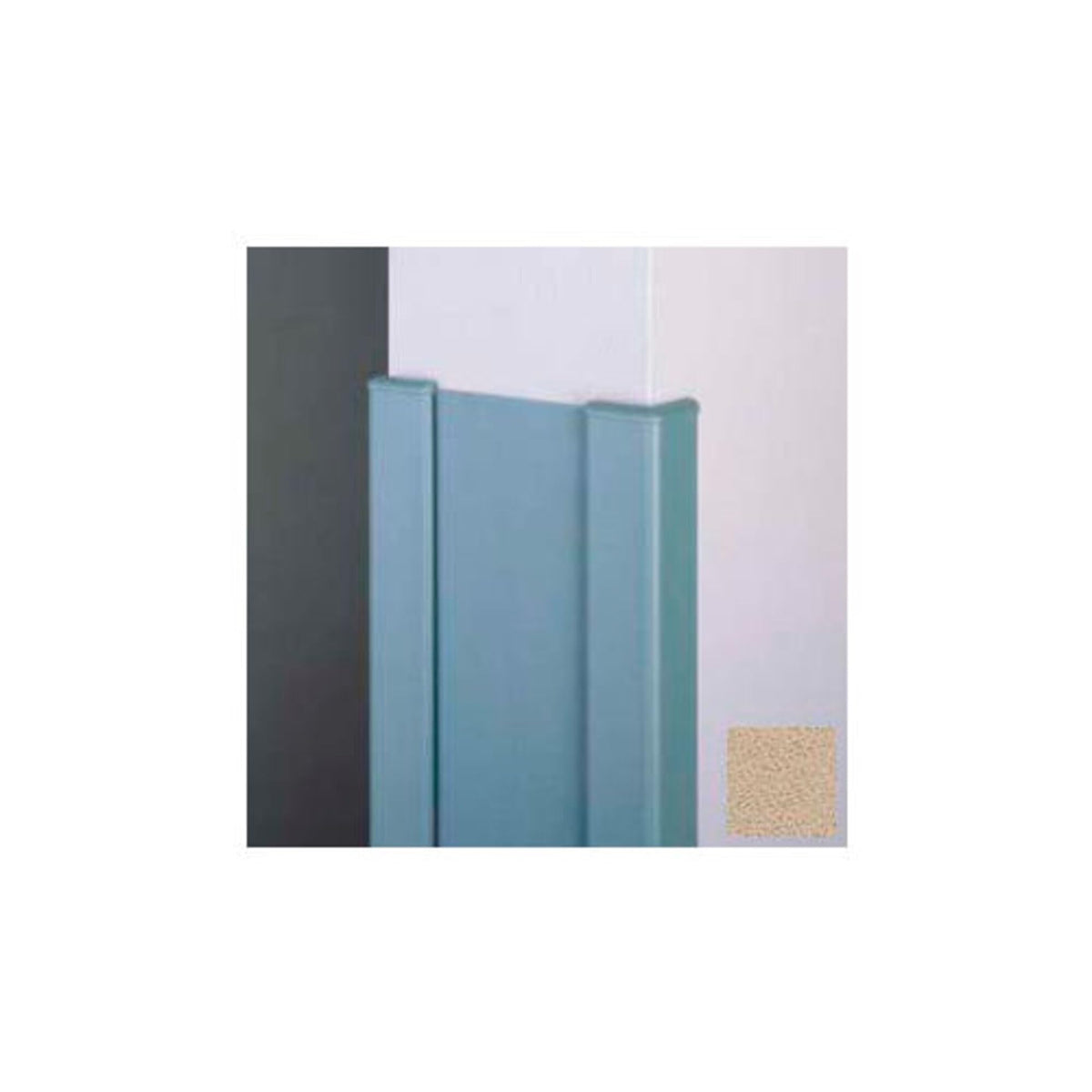 End Wall 90 Corners by Pawling – 50"L x 9"W x 5"H, Vinyl, Tan, Model CG-11-4-3