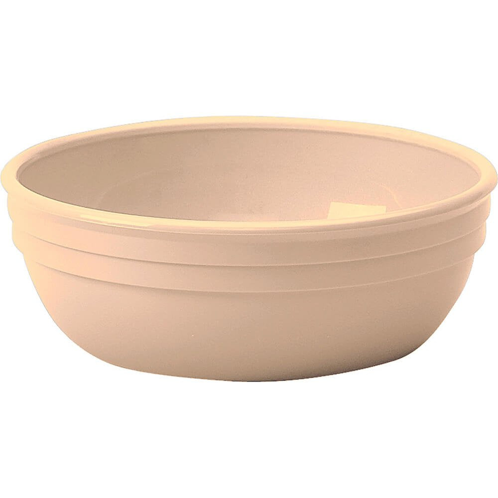 100CW133 Camwear Beige 12.5 Oz. Nappie Bowl - 48 / CS by Cambro – 12.5 ounce, Polycarbonate, Beige, Model 0099511310036