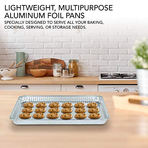 Stock Your Home 15 Pack / Silver / 11.0 inches Baking & Cookie Sheets