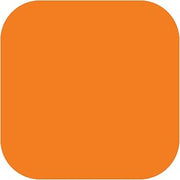 DayMark Safety Systems DissolveMark IT110095 Dissolvable Label, 3/4" x 3/4" Square, Orange, 1000 per Roll