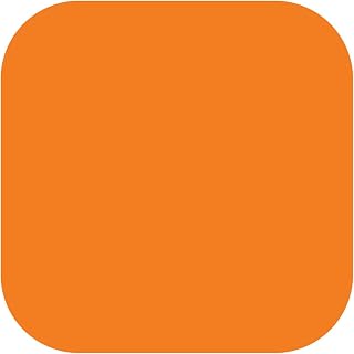 DayMark Safety Systems DissolveMark IT110095 Dissolvable Label, 3/4" x 3/4" Square, Orange, 1000 per Roll