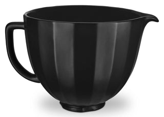 5Q Black Shell Ceramic Bowl by KitchenAid – 5 Quart, Ceramic, Black Shell, Model KSM2CB5PBS