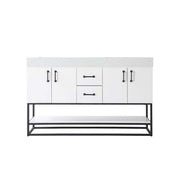 Caroline Bathroom Vanity White by Lighting Design – Wood, White, Model VF29254DWH