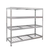 Wire Heavy Duty 71 in. H X 60 in. W X 20 in. D Metal Shelving Unit by AR Shelving – 71 In. H X 47.4 In. W X 24 In. D, Alloy Steel, Grey, Model 8586002702415