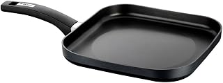 Monix Resistent Plus 28 cm Aluminium Flat Square Grill with Non-Stick Teflon Classic (Braisogona_M370029)