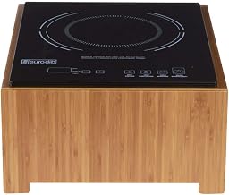 Cal-Mil 3633-60 Induction Cooker, 6" Height, 12" Width, 12" Length, Bamboo