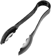 Tong 6" Scallop Grip Black