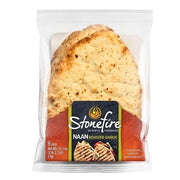 Garlic Tandoor Baked Flat Naan Bread -- 48 per case. by Stonefire – Pack of 48