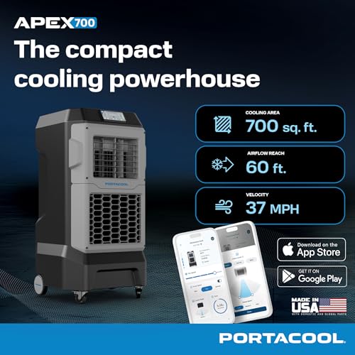 Portacool 700 SQ. FT. / Gray / 1 Portable