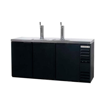 Beverage Air Commercial Kitchen Draft Beer Cooler by Beverage-Air – black, Model DD72HC-1-B