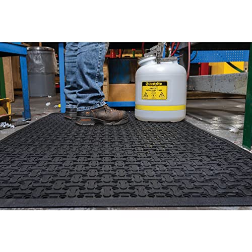 Notrax Black / 3' Width x 5' Length / 1 Floor Mats & Matting