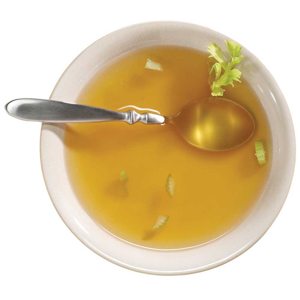 Chicken Broth - 49 oz. can by VANEE – Pack of 12