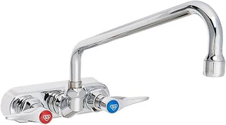 TS Brass B-1117 Workboard Faucet with Swing Nozzle, Chrome