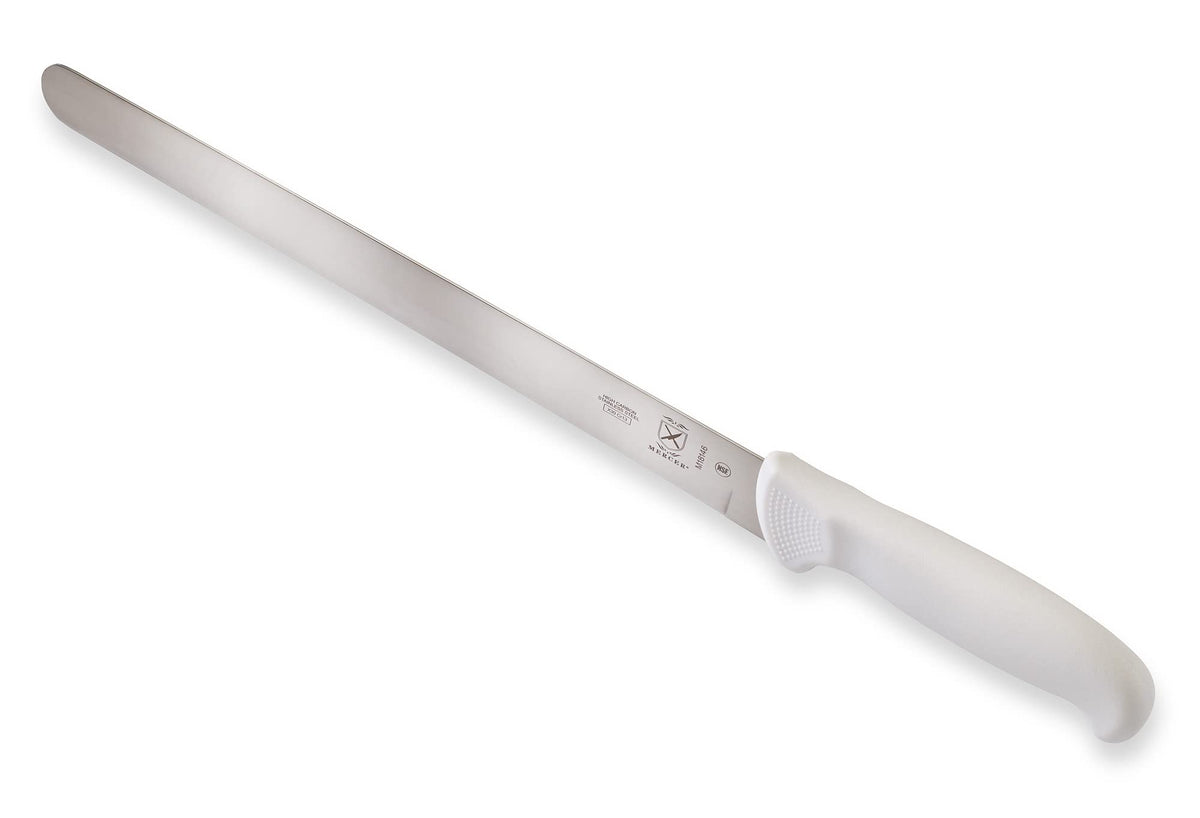 Mercer Culinary 12" / White / Plain Edge Slicer Knife 12 Inch Boning Knives