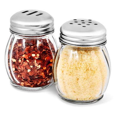 Stock Your Home 2 / Clear / 6.0 ounces Salt & Pepper Shaker Sets
