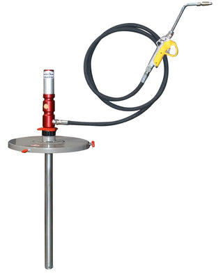 Air-Operated Oil Delivery System for 55-Gallon Drum by JohnDow Industries – 45"L x 24"W x 6"H, Alloy Steel, Model JDOL-55