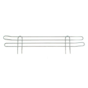 Chrome Ledge 21"L X 4"H for Wire Shelves by Global Industrial – Nickel, Chrome, Model AL421C
