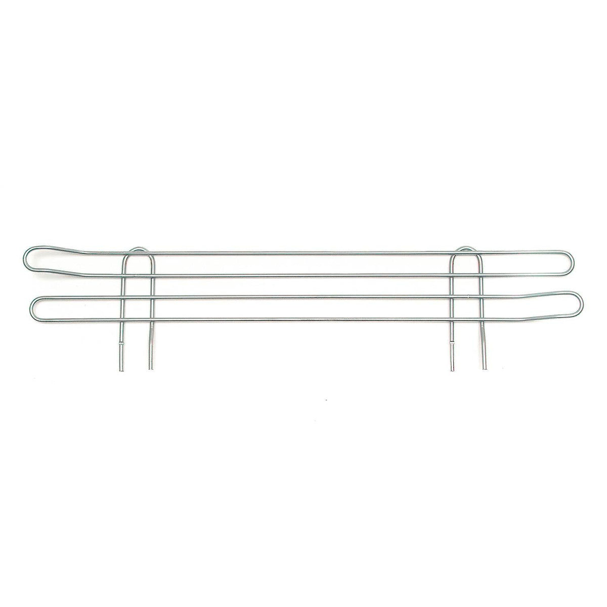 Chrome Ledge 21"L X 4"H for Wire Shelves by Global Industrial – Nickel, Chrome, Model AL421C