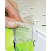 Organic Shelf Talker Green Plastic - 2 1/2" L x 3" H by KOST KLIP MANUFACTURING LTD – 0.79 millimeters (depth), Plastic, Green, Model 104584