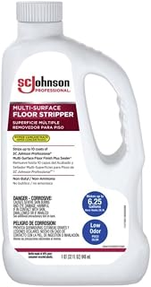 SC Johnson 680078 32 oz. Bottle Hyper Concentrate Floor Stripper - Fresh Scent (6/Carton)