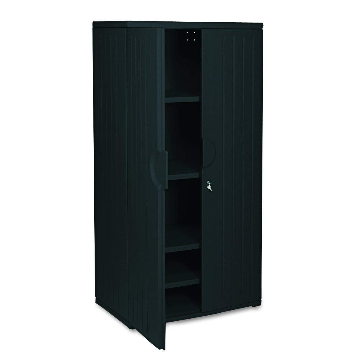 Iceberg Black / 36" W x 22" D x 72" H / 1 Home Office Cabinets