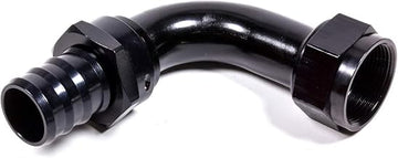 Fragola -20AN Push-Lite End 90 Degree - Black