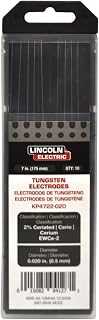 Lincoln Electric 2% Ceriated Tungsten Electrode, .020” x 7”, KP4722-020