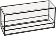 Monterey Collection – Presentation Display – 5W x 15D x 5H – Black Powder Coated Metal, Acrylic