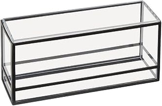 Monterey Collection – Presentation Display – 5W x 15D x 5H – Black Powder Coated Metal, Acrylic