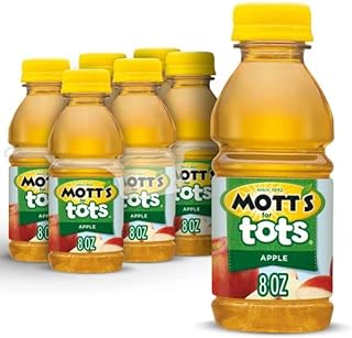 Mott's for Tots Apple, 8 fl oz bottles, 6 pack