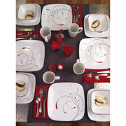 Corelle Red / 16-Piece / Modern Dinnerware Sets