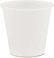 Dart HIGH-Impact POLYSTYRENE Cold Cups, 3.5 OZ, Translucent, 100/PACK