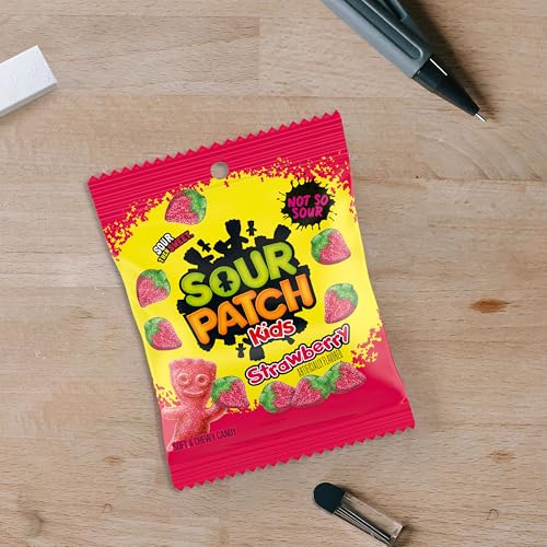 Sour Patch Kids Strawberry / 3.5 Ounce (Pack of 12) / 1 Gummy Candy